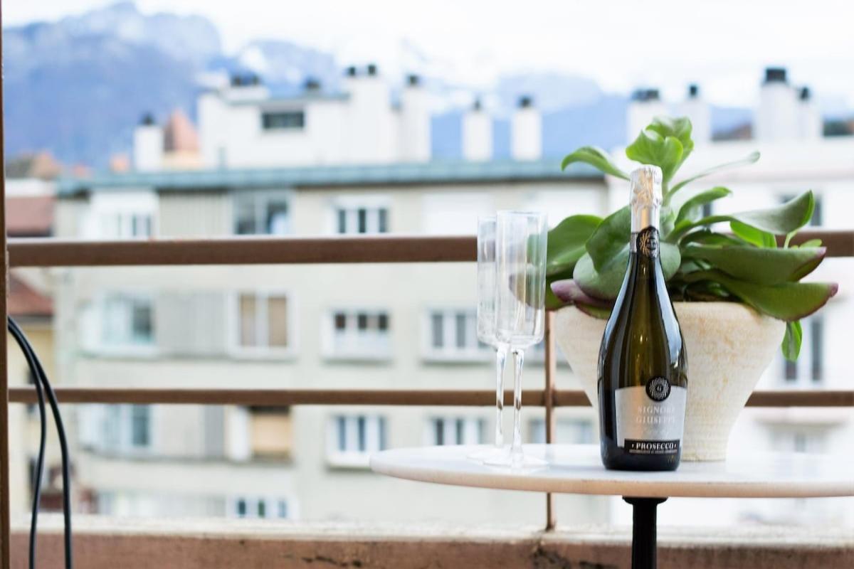 Ilot Zen 5 Min Vieille Ville Vue Montagnes Annecy Ngoại thất bức ảnh